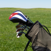 Aangepaste monogram Cuba vlag Golfheadcover (Insitu)