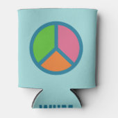 Aangepaste monogram drink koelers voor kleurrijke  blikjeskoeler (Voorkant)