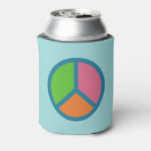 Aangepaste monogram drink koelers voor kleurrijke  blikjeskoeler (Blikje Achterkant)