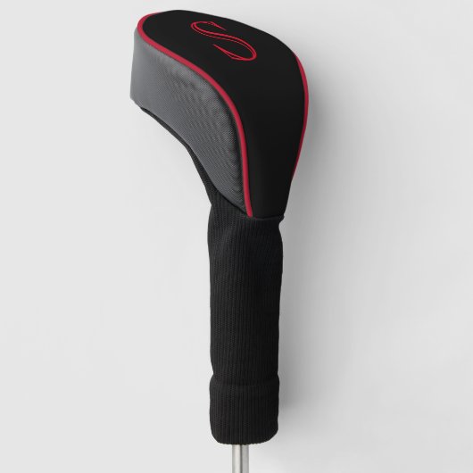 Aangepaste monogram en kleur golfheadcover (Schuin)