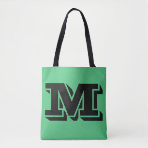 Aangepaste monogram- en kleurenzakken tote bag