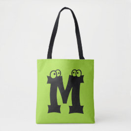 Aangepaste monogram- en kleurenzakken tote bag