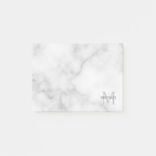 Aangepaste monogram- en naamakerij post-it® notes