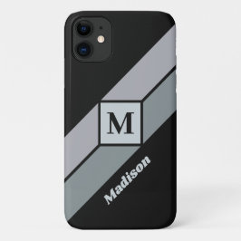 Aangepaste monogram- en naamtelefoongevallen Case-Mate iPhone case