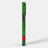 Aangepaste monogram fairway golfbal iPhone hoesje (Rechterkant)