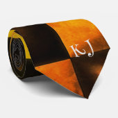 Aangepaste Monogram Fantasie Literatuur Huis Kleur Stropdas (Opgerold)