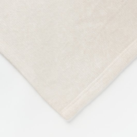 Aangepaste monogram fleece bank, Initiaal B (Hoek)