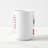 Aangepaste Monogram Foto 50ste Verjaardag van de o Koffiemok (Center)