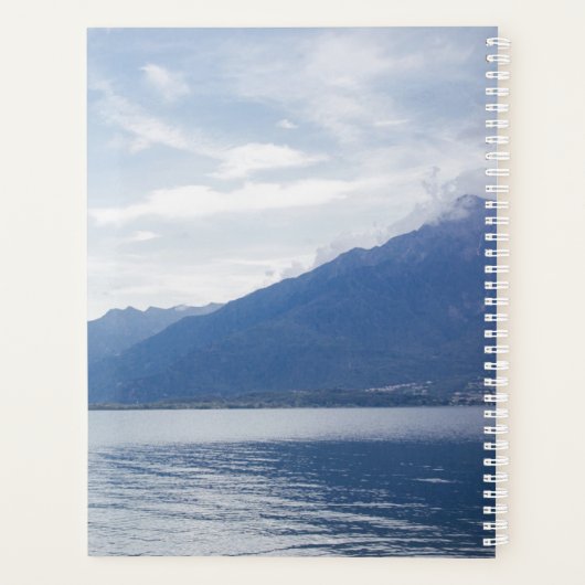 Aangepaste monogram foto bruiloft planner (Achterkant)