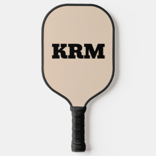 AANGEPASTE MONOGRAM GEPERSONALISEERDE PICKLEBALL P PADDLE