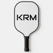 AANGEPASTE MONOGRAM GEPERSONALISEERDE PICKLEBALL P PICKLEBALL PADDLE (Voorkant)