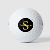 Aangepaste monogram Golf Balls Golfballen (Voorkant)