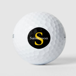 Aangepaste monogram Golf Balls Golfballen