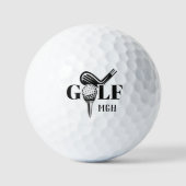 Aangepaste monogram golf golfballen (Voorkant)