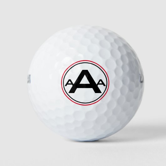 aangepaste MONOGRAM-golfballen Golfballen (Voorkant)