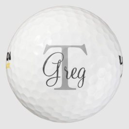 Aangepaste monogram golfballen| Initialen|Naam Golfballen