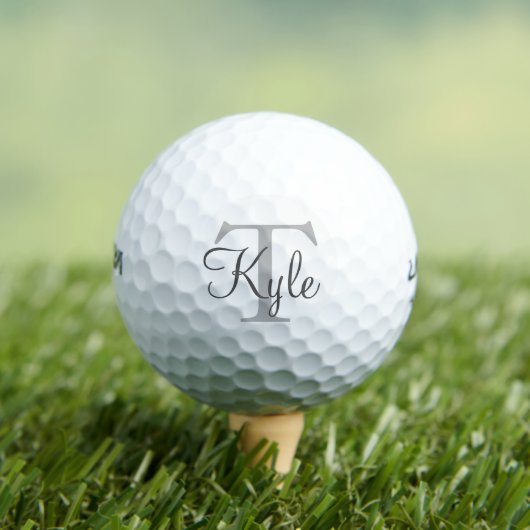 Aangepaste monogram golfballen| Initialen|Naam Golfballen (Insitu Shirt)