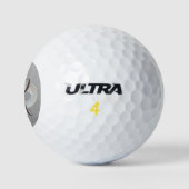 Aangepaste Monogram Golfballen met vleugels - Pers (Logo)