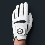 Aangepaste monogram golfhandschoenen voor mannen e<br><div class="desc">Aangepaste monogram witte golfhandschoenen voor mannen en vrouwen.
Gepersonaliseerde accessoires met kogelmerker.
Trendy monogrammed golfer gift idee voor hem of haar.
Elegant de sjabloon van de manuscripttypografie voor naam en initiaal brief.
Classy golfing cadeaus voor mannen en vrouwen.
Cute Birthday of Fathers Day gave ideeën.</div>