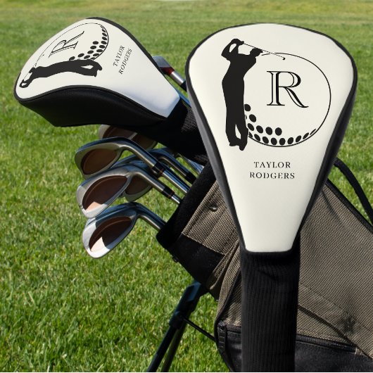 Aangepaste Monogram Golfswing Golfheadcover