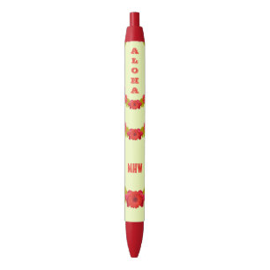 aangepaste monogram Hawaiian Lei pen