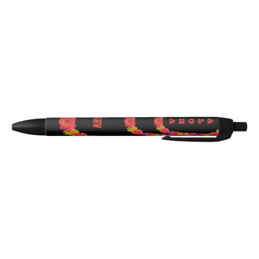 aangepaste monogram Hawaiian Lei pen (Bodem)