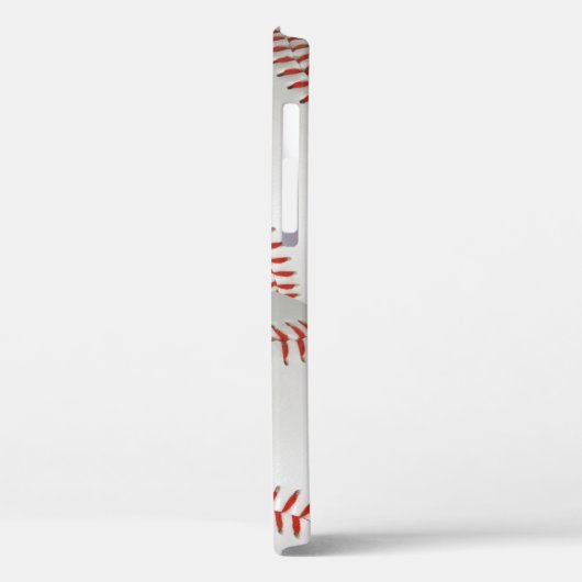 Aangepaste monogram-honkbal-telefoons Case-Mate iPhone case (Achterkant / Links)