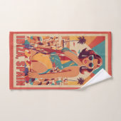Aangepaste Monogram Ibiza, Spanje Reisposter Handdoek (Handdoek)
