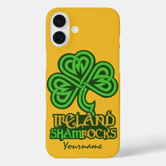 Aangepaste monogram in Ierland Case-Mate iPhone Case (Achterkant)