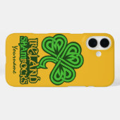 Aangepaste monogram in Ierland Case-Mate iPhone Case (Achterkant (horizontaal))