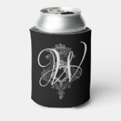 Aangepaste monogram Initiaal koeler (Blikje Achterkant)