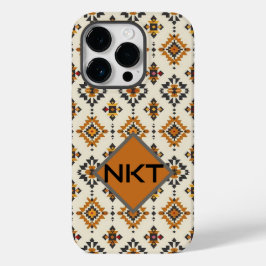 Aangepaste Monogram iPhone Case met Native Design