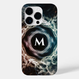 Aangepaste Monogram iPhone Case met Smoke Design