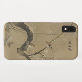 Aangepaste monogram Japanse kunst Case-Mate iPhone Case (Achterkant (horizontaal))
