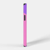 Aangepaste monogram Kleur Blokkeert telefoondozen iPhone Hoesje (Rechterkant)
