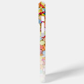 Aangepaste Monogram Kleurrijke Snoep Ombre Case-Mate iPhone Case (Achterkant / Links)