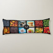Aangepaste monogram-kussen lichaamskussen (Achterkant)