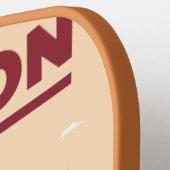 Aangepaste monogram LONDON Pickleball Paddle (Links Detail)