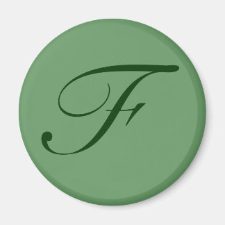 Aangepaste monogram magneet