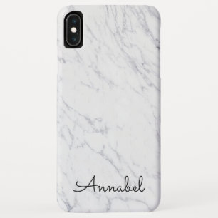 aangepaste monogram marmer chic trendy Case-Mate iPhone case