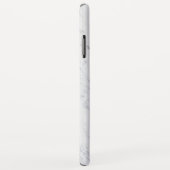 aangepaste monogram marmer chic trendy Case-Mate iPhone case (Achterkant/rechts)