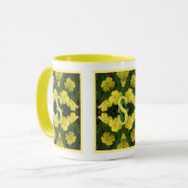 Aangepaste monogram met uw eerste naam Geranium Ku Mok (Voorkant links)