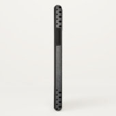 Aangepaste monogram metaal Patroon Case-Mate iPhone Case (Achterkant / rechts)