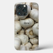 Aangepaste monogram mobiele telefoons Case-Mate iPhone case (Achterkant)