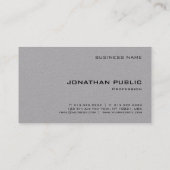 Aangepaste monogram Moderne professionele Sjabloon Visitekaartje (Achterkant)