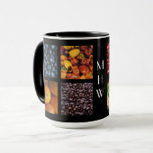 Aangepaste monogram mokken 3 (Voorkant links)
