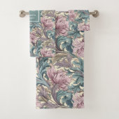 Aangepaste Monogram Morris Geïnspireerd Badhanddoe Bad Handdoek (Insitu)