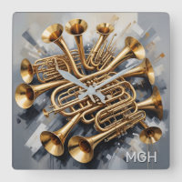 Aangepaste Monogram Muziekinstrumenten