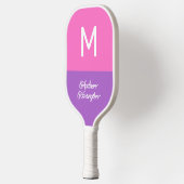 Aangepaste monogram, naam en kleur Pickleball-pedd Pickleball Paddle (Links)