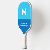 Aangepaste monogram, naam en kleur Pickleball-pedd Pickleball Paddle (Links)